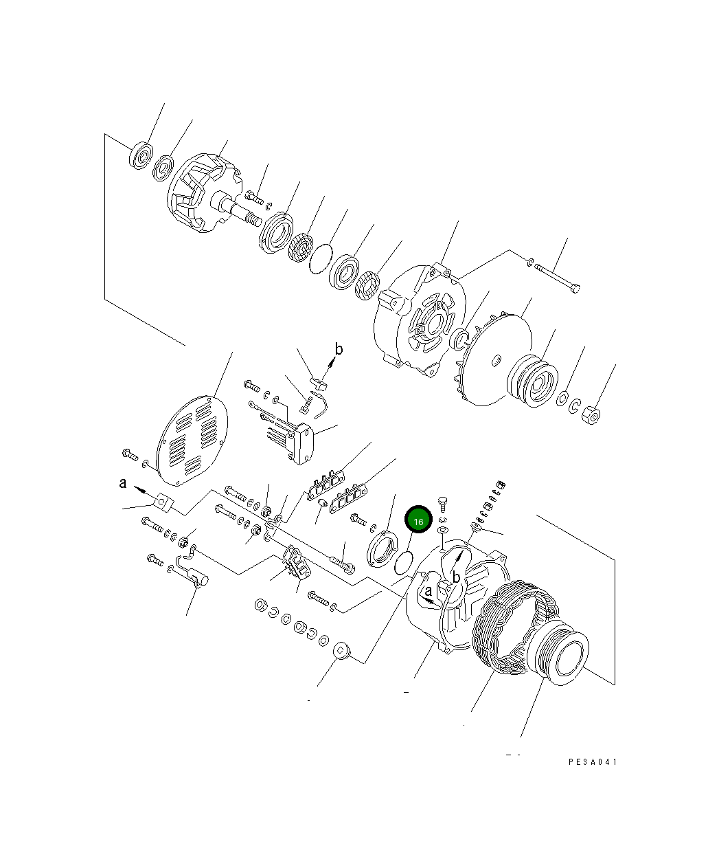 Кольцо уплотнительное (O-Ring) SD4142-01000X0  Komatsu