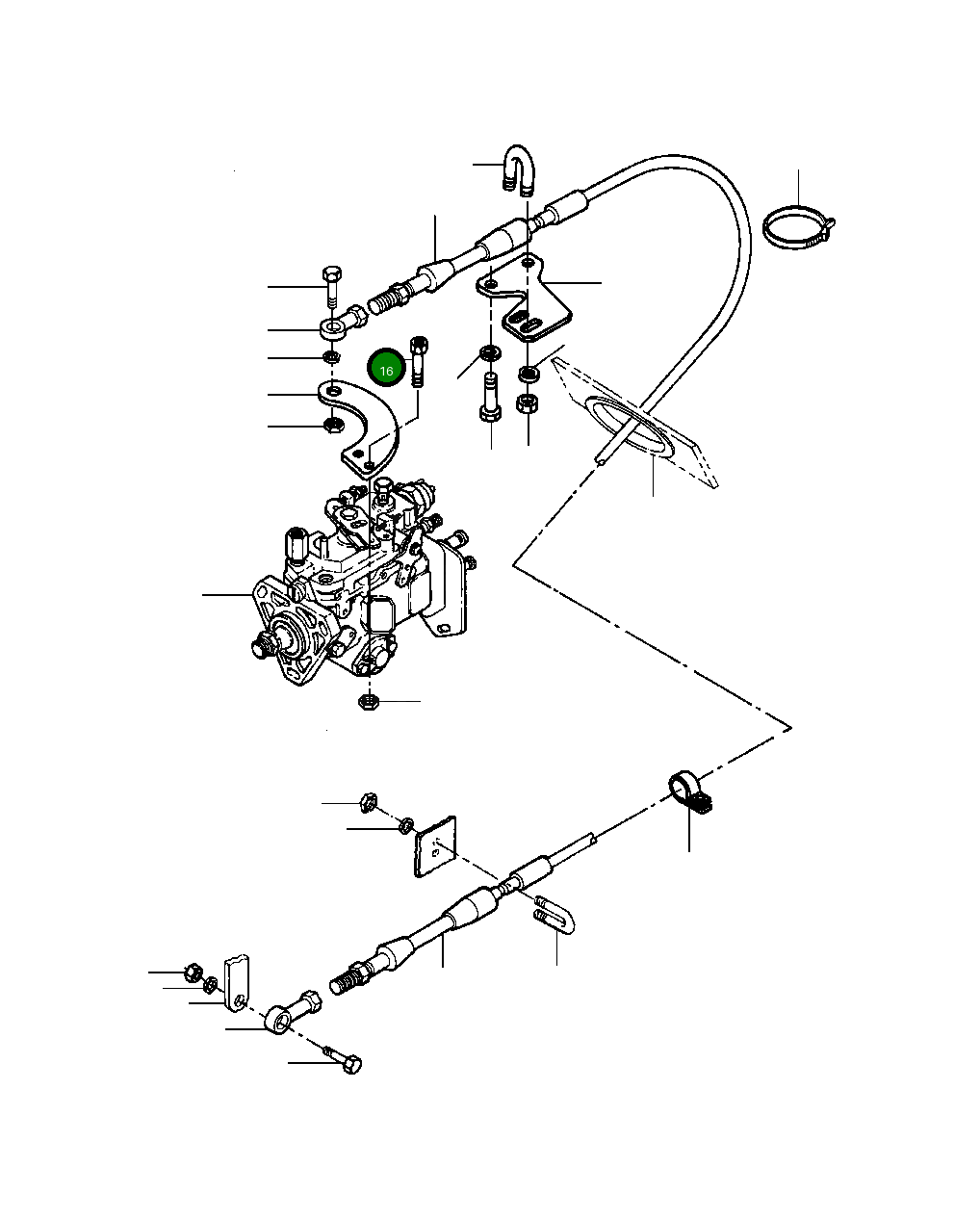 Болт 27 585 R1 Komatsu