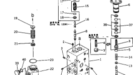 Корпус, в сборе \4\708-23-07040 Komatsu
