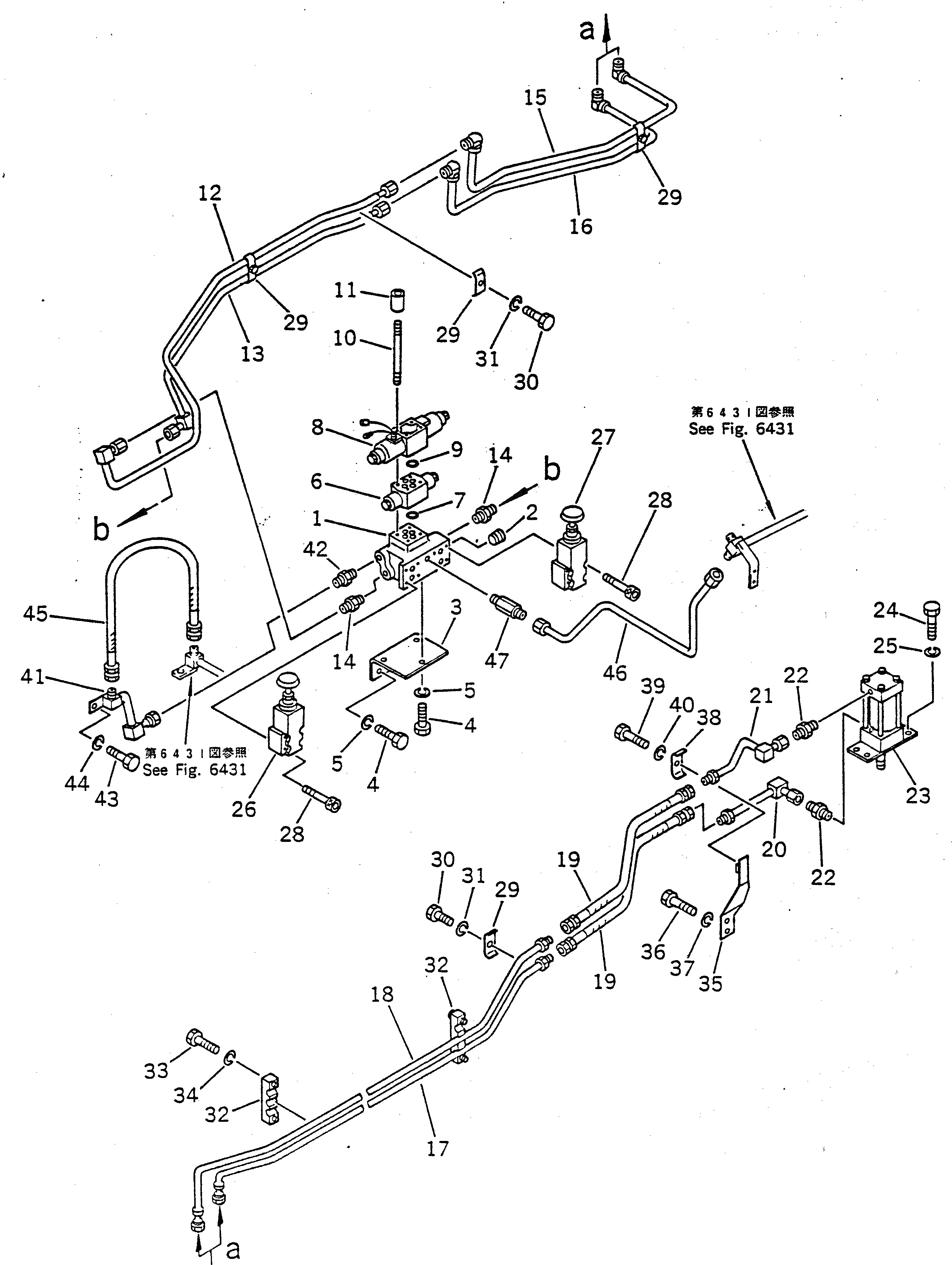 Болт 22W-60-16450  Komatsu