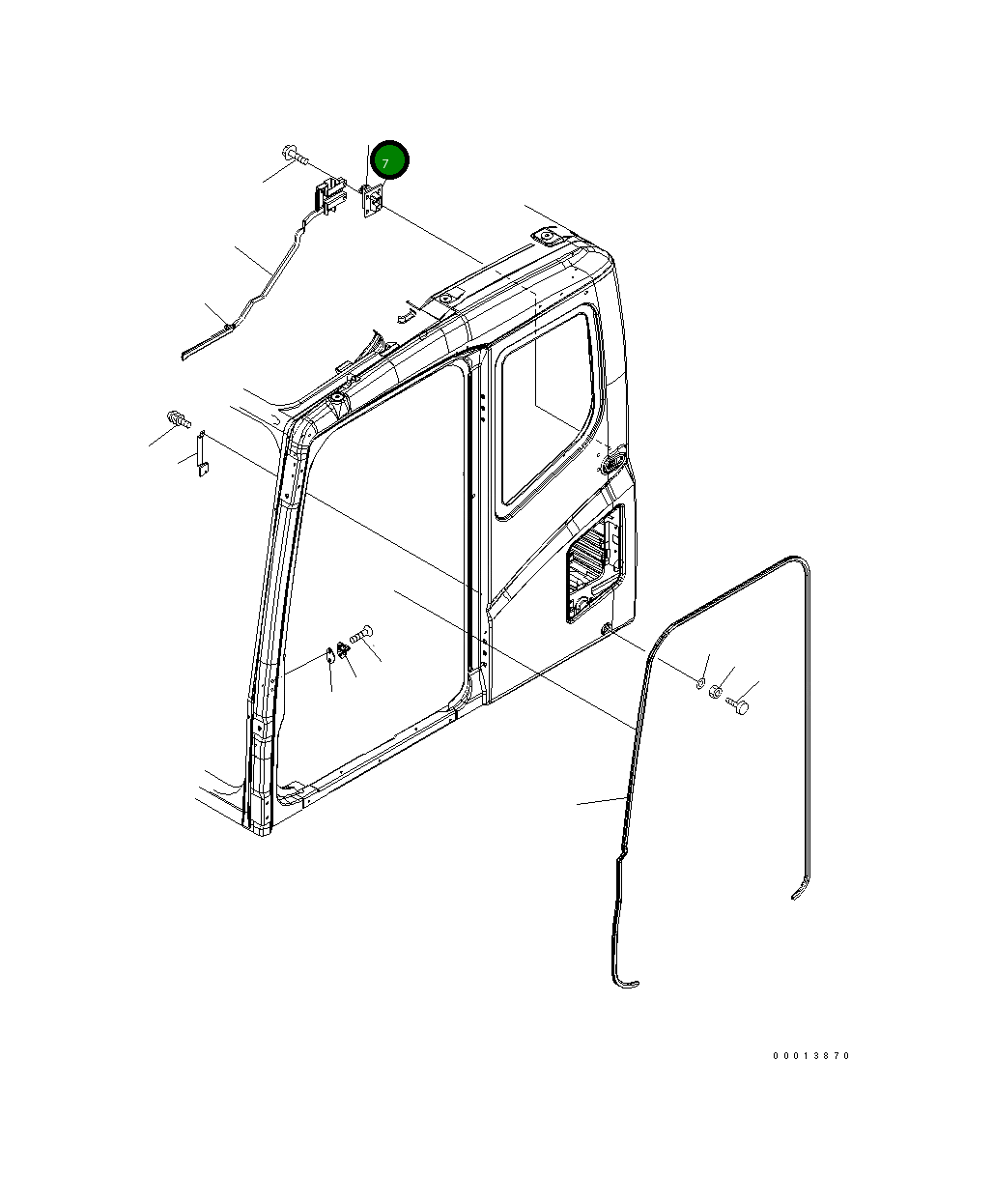Крышка 20Y-54-51930 Komatsu
