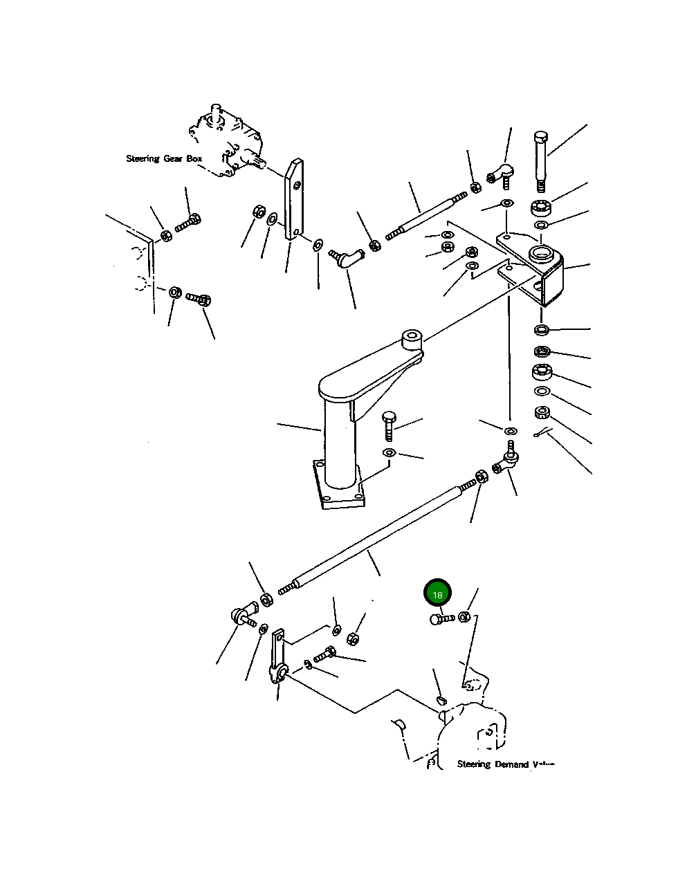 Болт 01016-51255 Komatsu