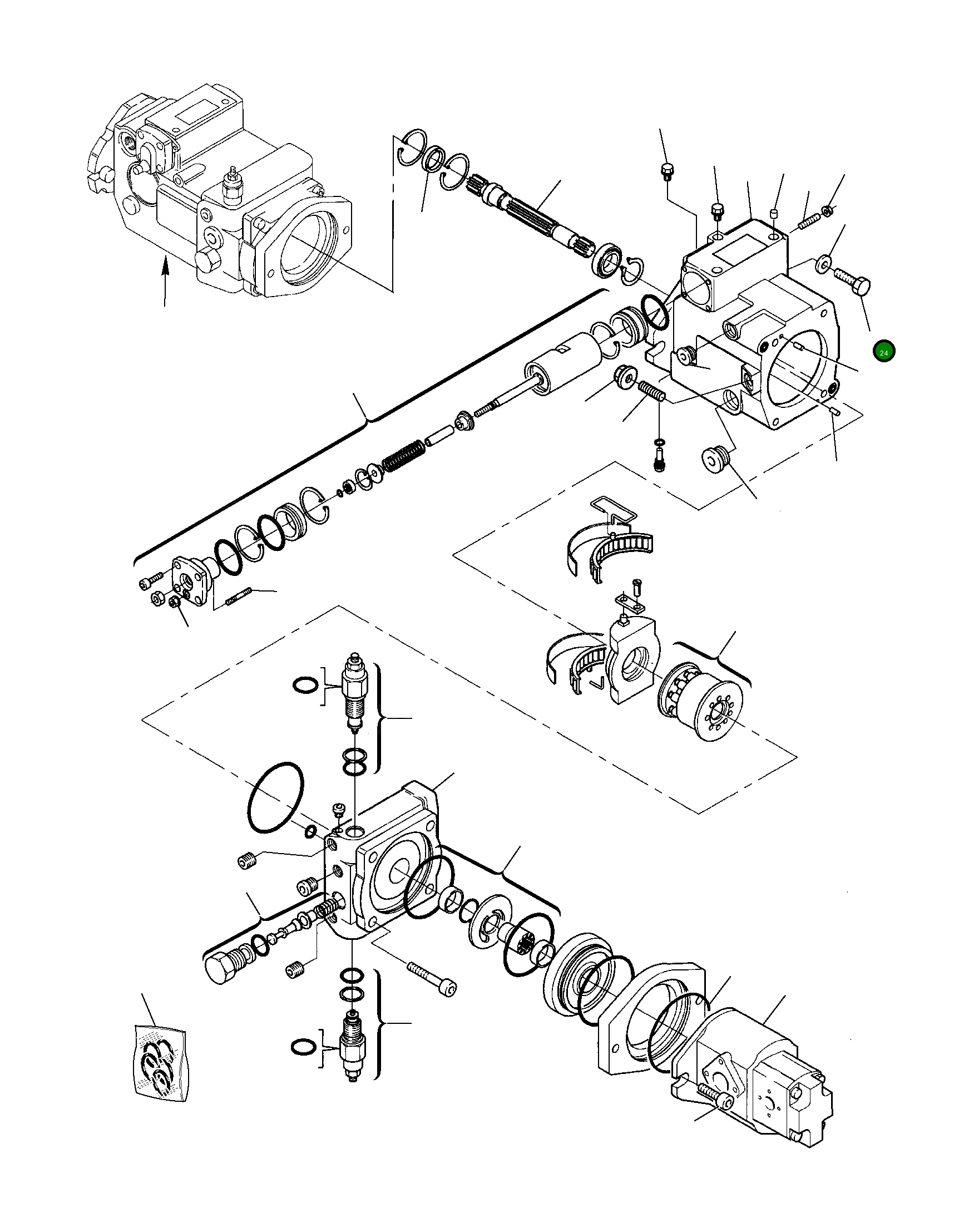Болт 840225249  Komatsu
