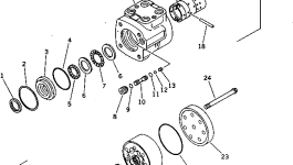 Подшипник в сборе 273-40-12460 Komatsu