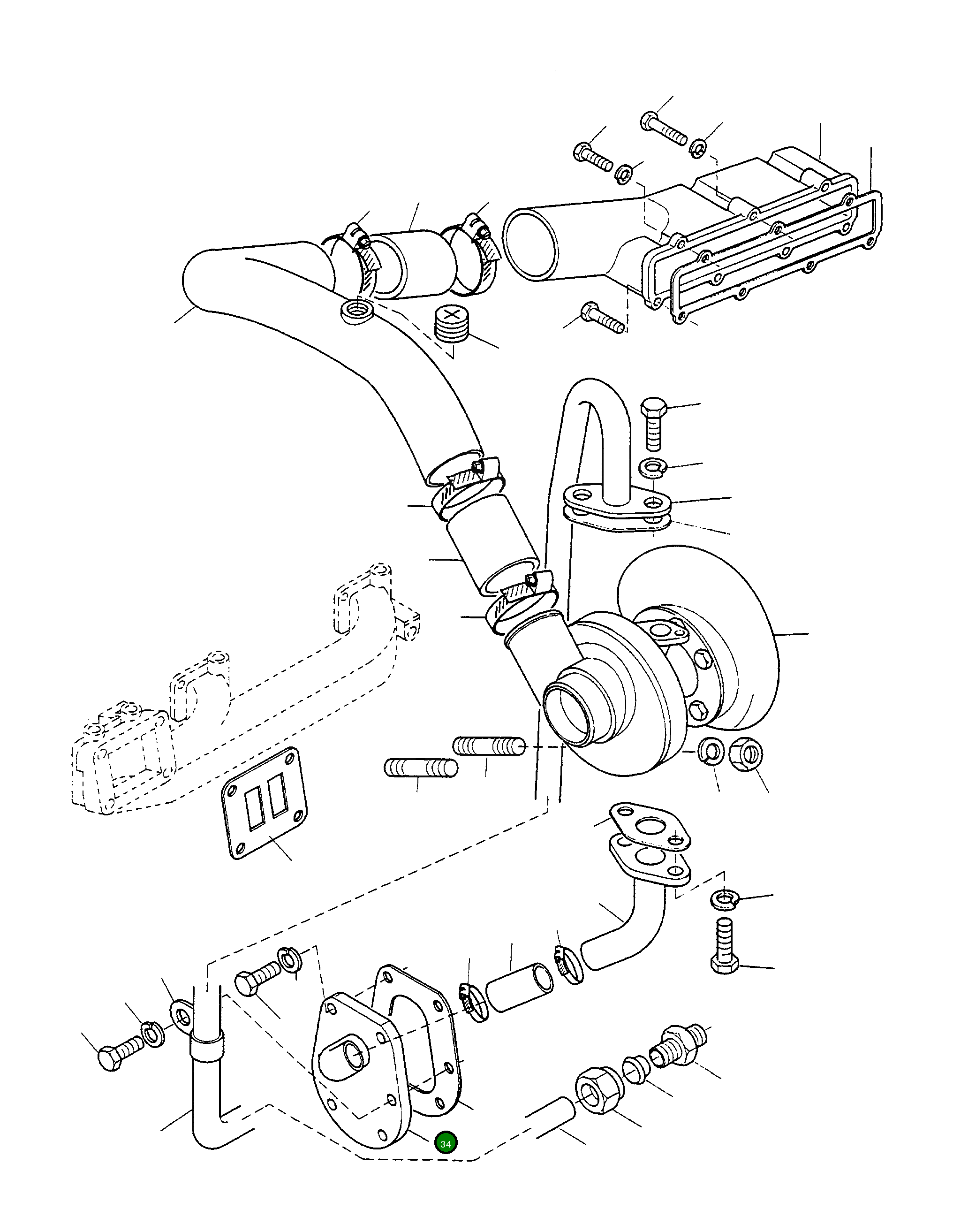 Крышка 4917311M91 Komatsu