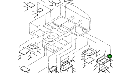 Крышка 20Y-54-A8750  Komatsu