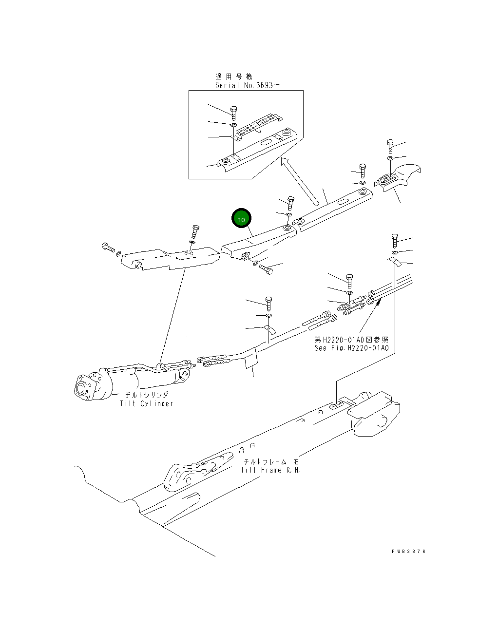 Крышка 154-929-3160 Komatsu