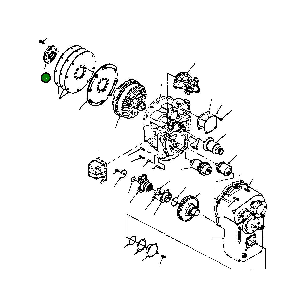 Кольцо 1244 194 H1 Komatsu