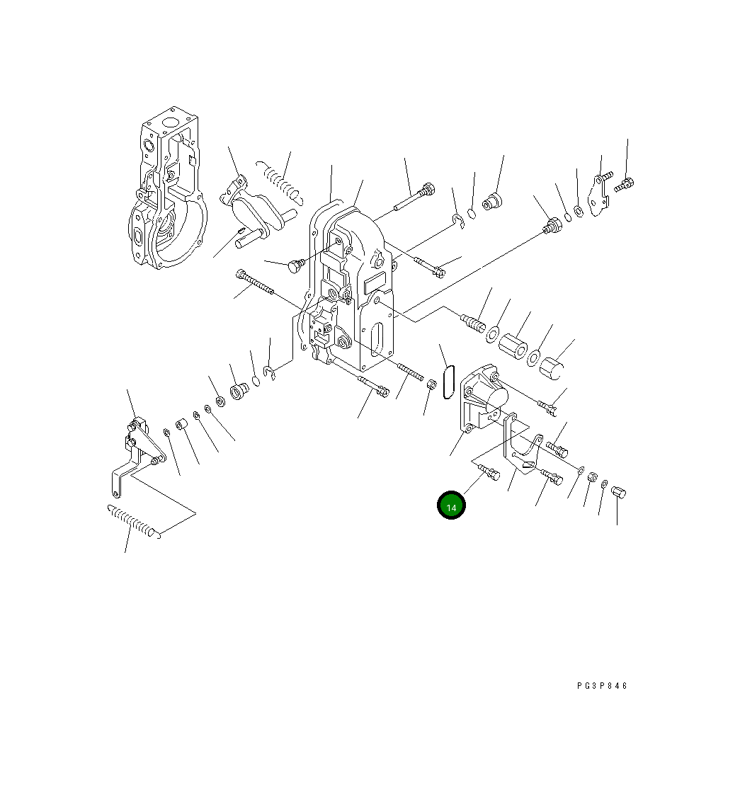 Болт DK020006-2040 Komatsu