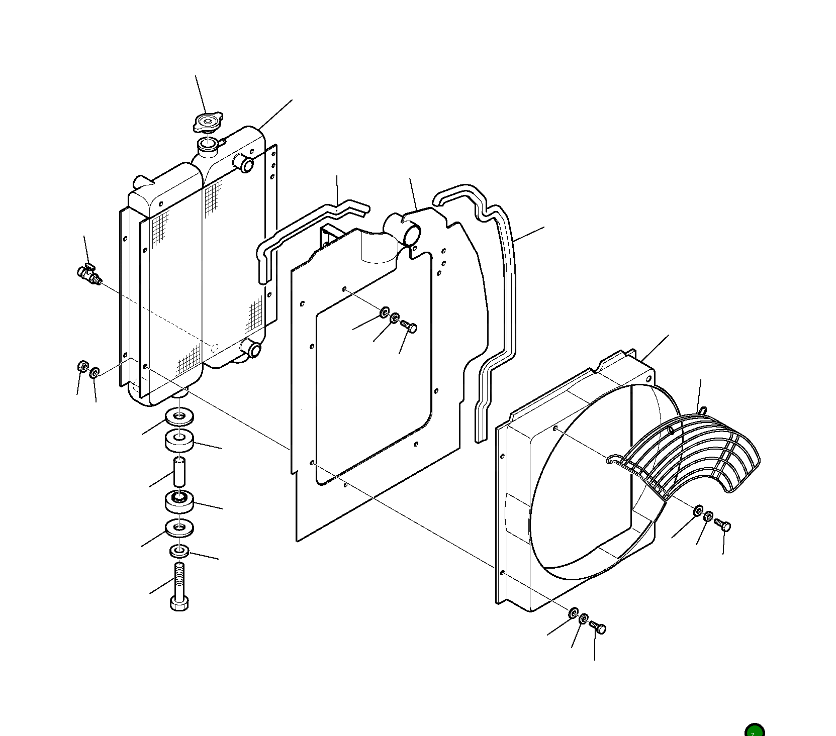 Болт 801014068 Komatsu