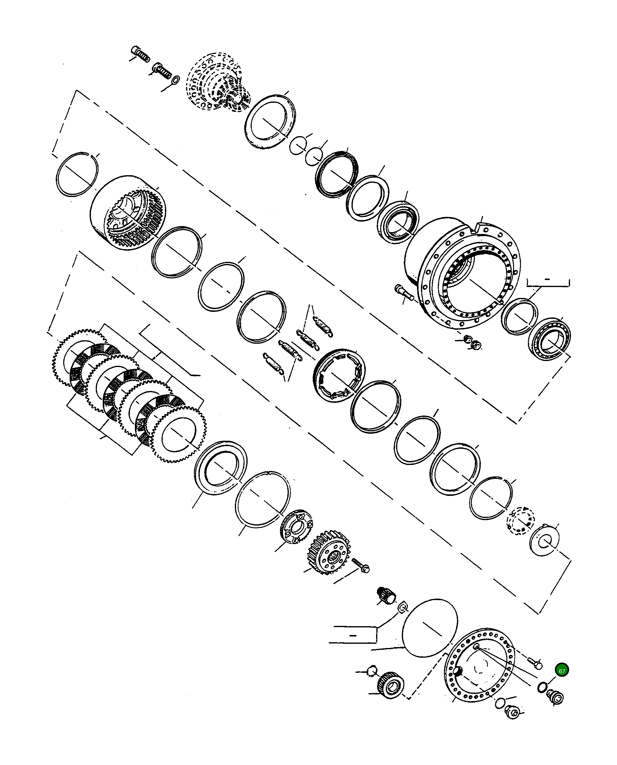 Кольцо уплотнительное (O-Ring) 4917912M1  Komatsu