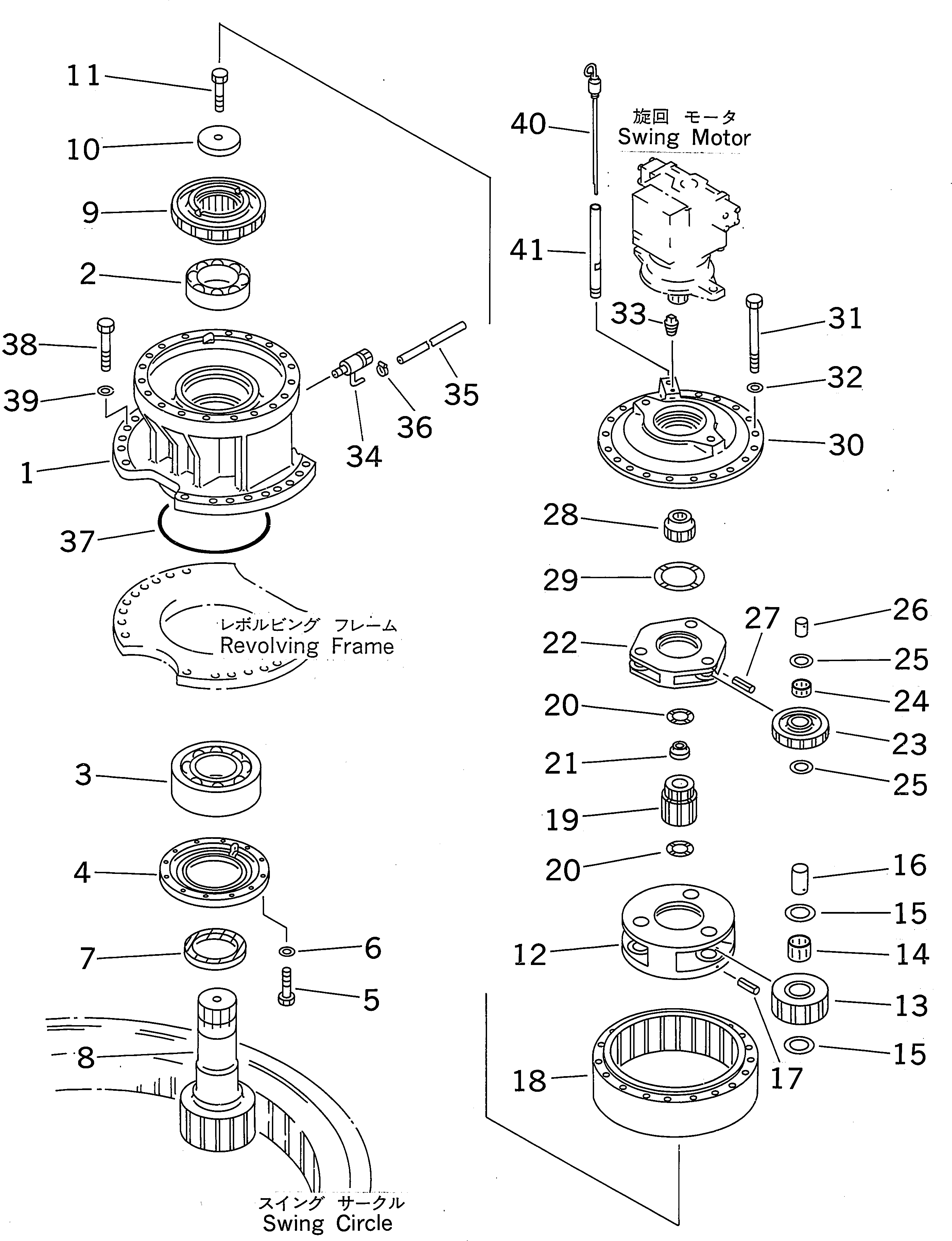 Кольцо уплотнительное (O-Ring) 07000-05335  Komatsu