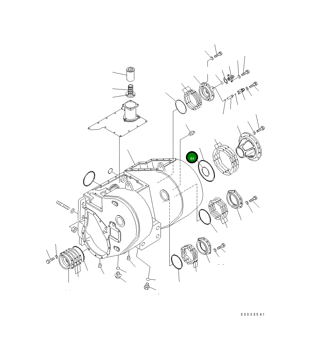 Кольцо уплотнительное (O-Ring) 07000-55105 Komatsu