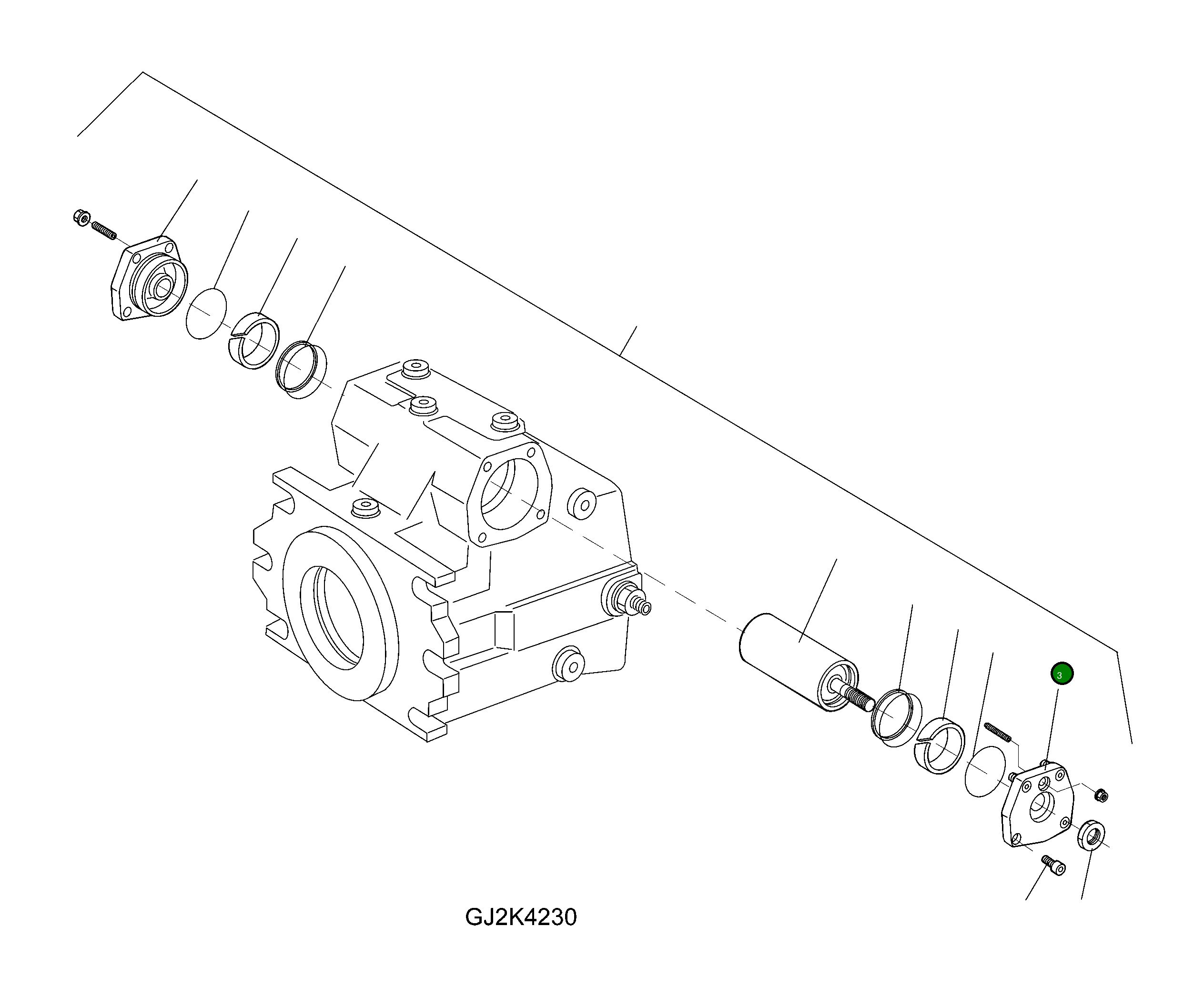 Крышка 42R-17-H0P42  Komatsu