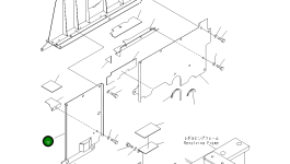 Крышка 209-54-41680 Komatsu