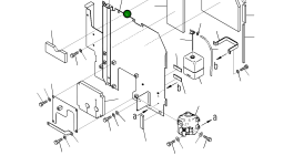 Крышка 20Y-54-79830 Komatsu