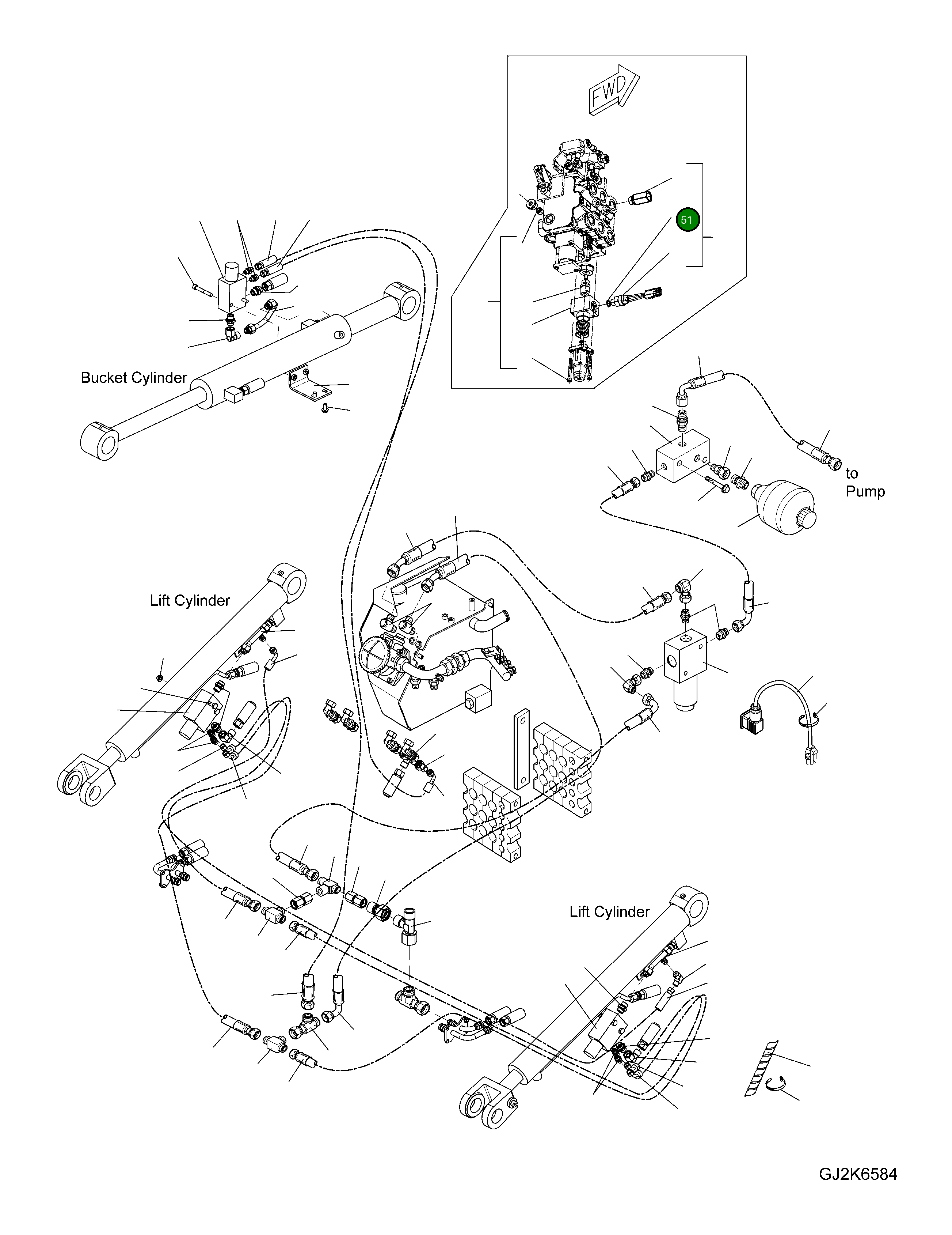 Кольцо уплотнительное (O-Ring) 42U-62-H0P19  Komatsu