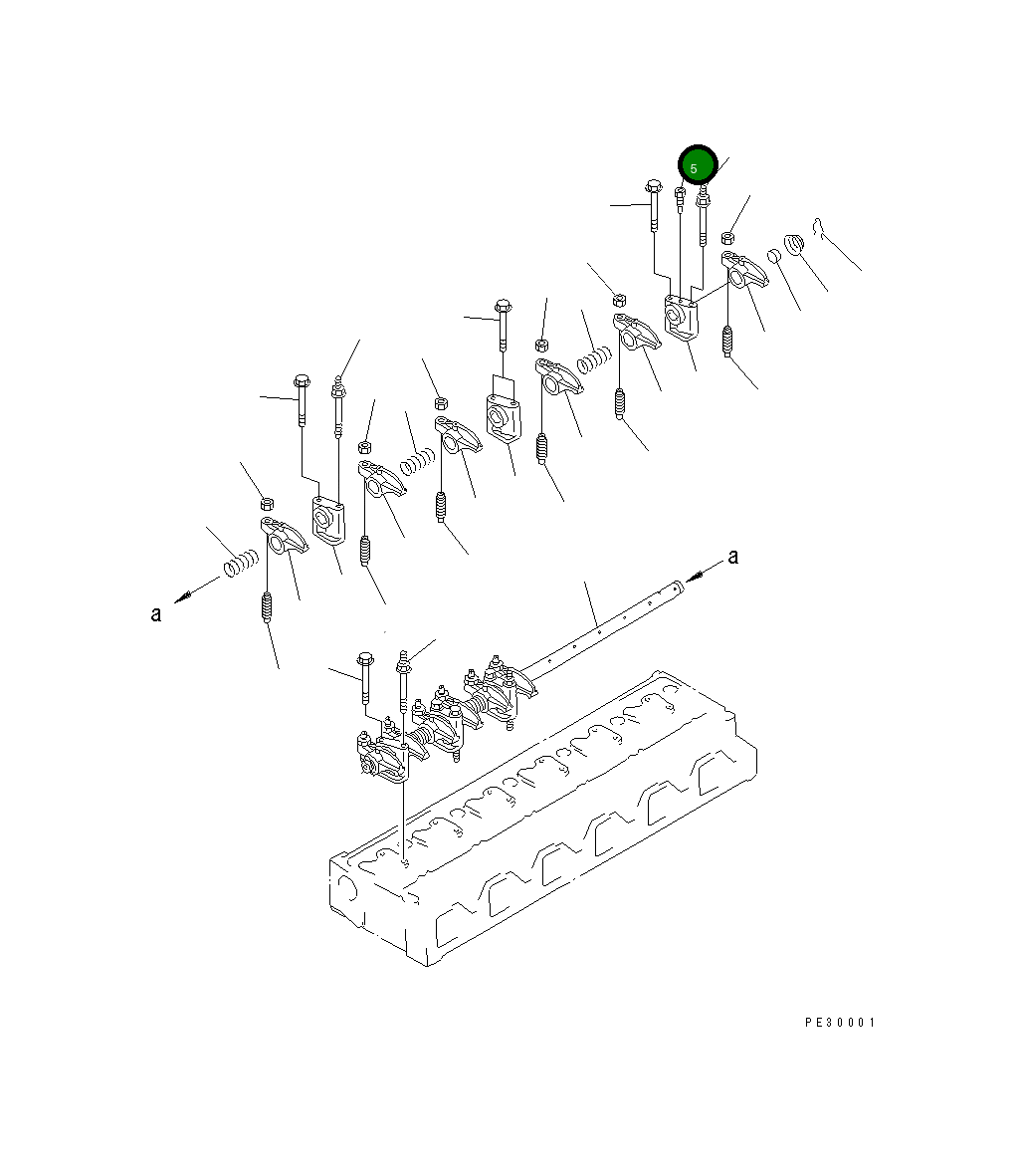 Болт 01010-30612 Komatsu