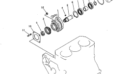 Подшипник YM24107-060064 Komatsu
