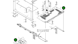 Крышка 21M-54-14511 Komatsu