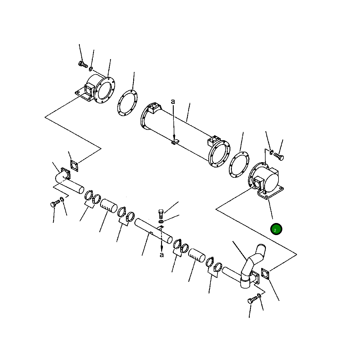 Крышка 427-03-14110 Komatsu