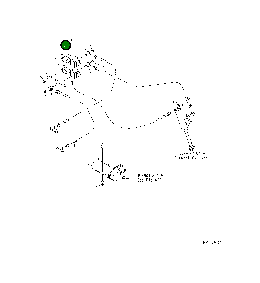 Болт 26A-60-16790 Komatsu