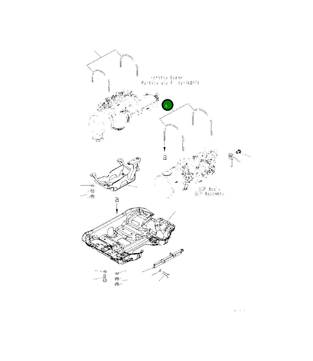 Болт 2A6-01-11241 Komatsu