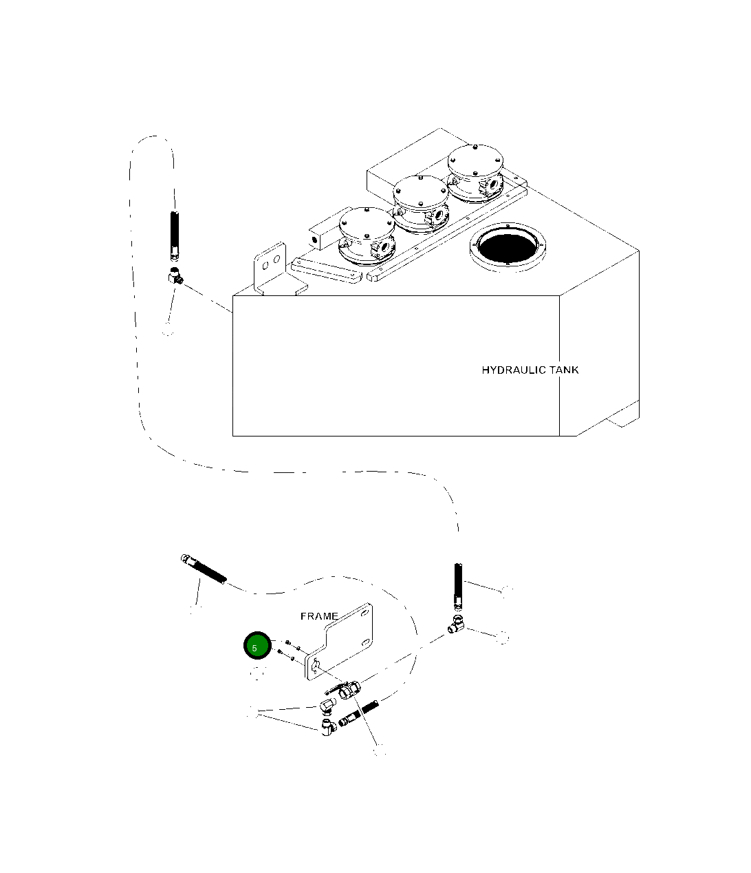 Болт 02100-10313 Komatsu