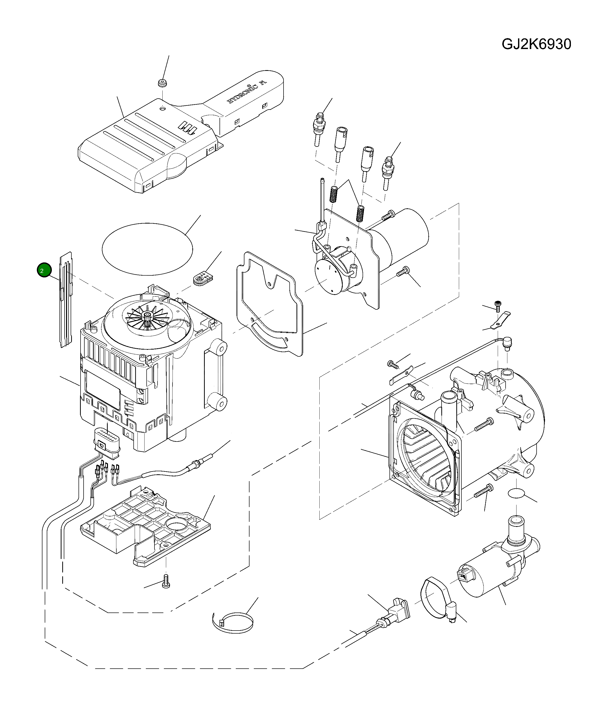 Крышка 20E-04-H0P11 Komatsu