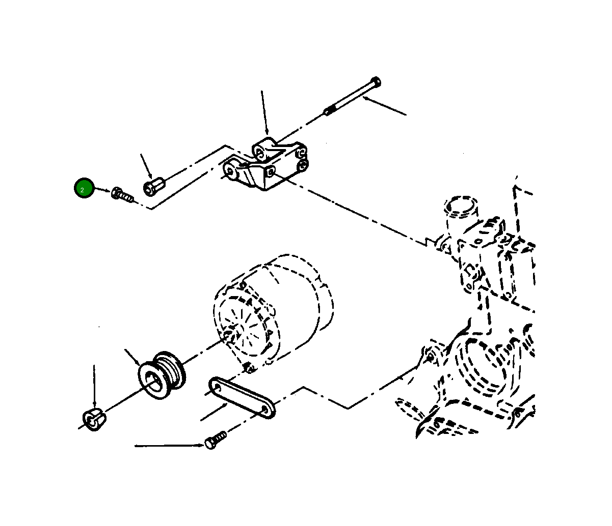 Болт 1240 138 H1 Komatsu