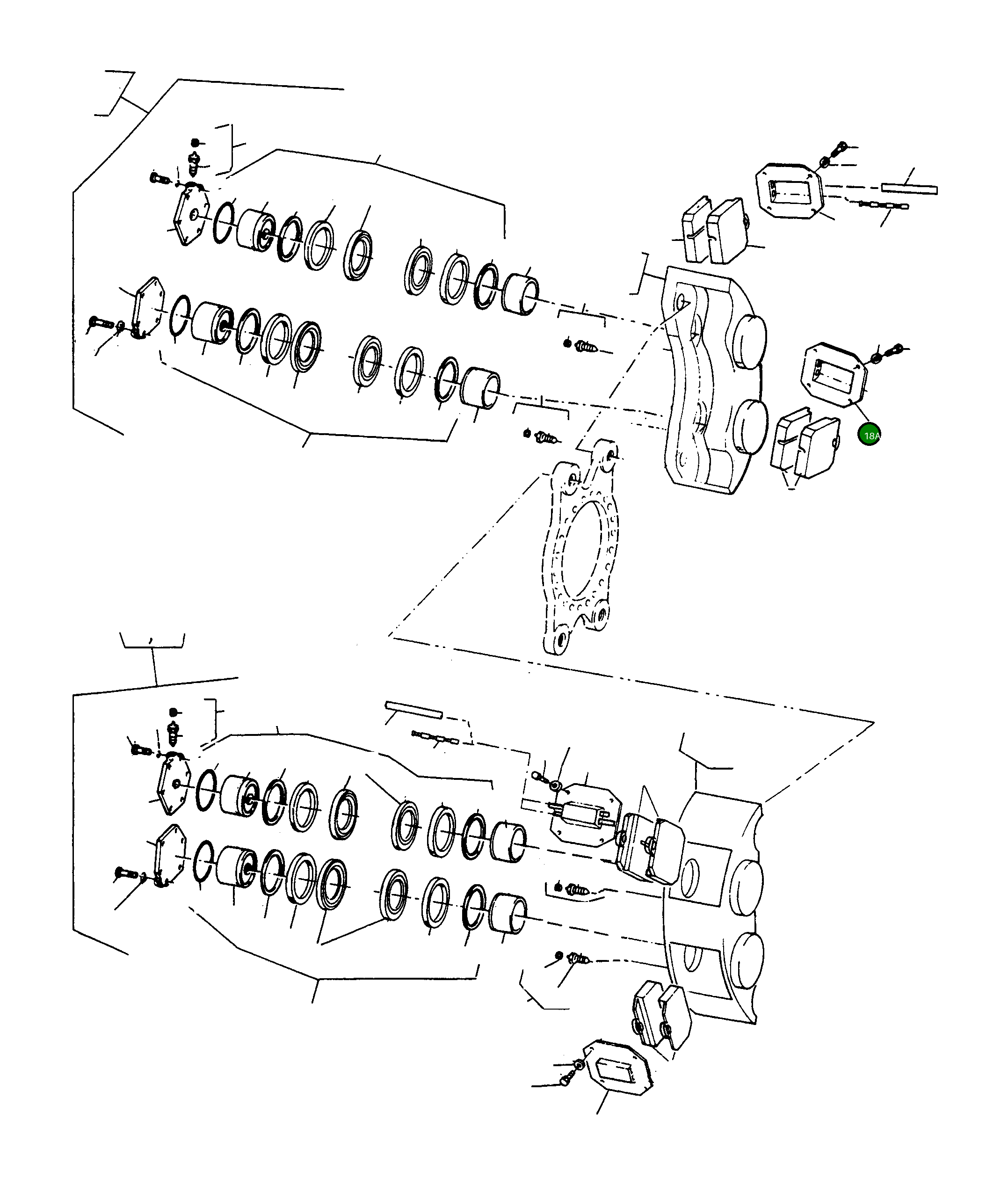 Крышка 3235194M1 Komatsu