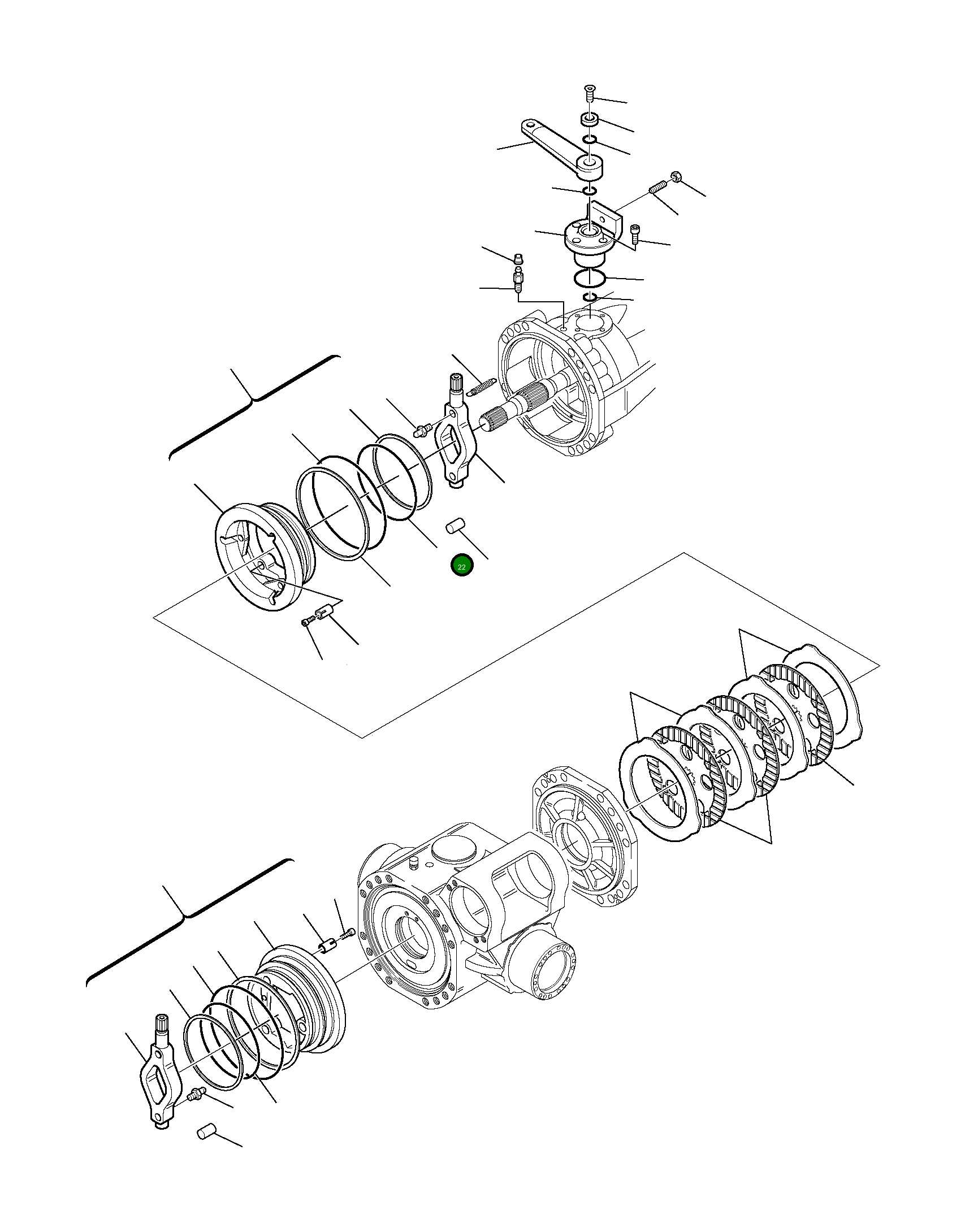 Кольцо уплотнительное (O-Ring) HU1127081 Komatsu