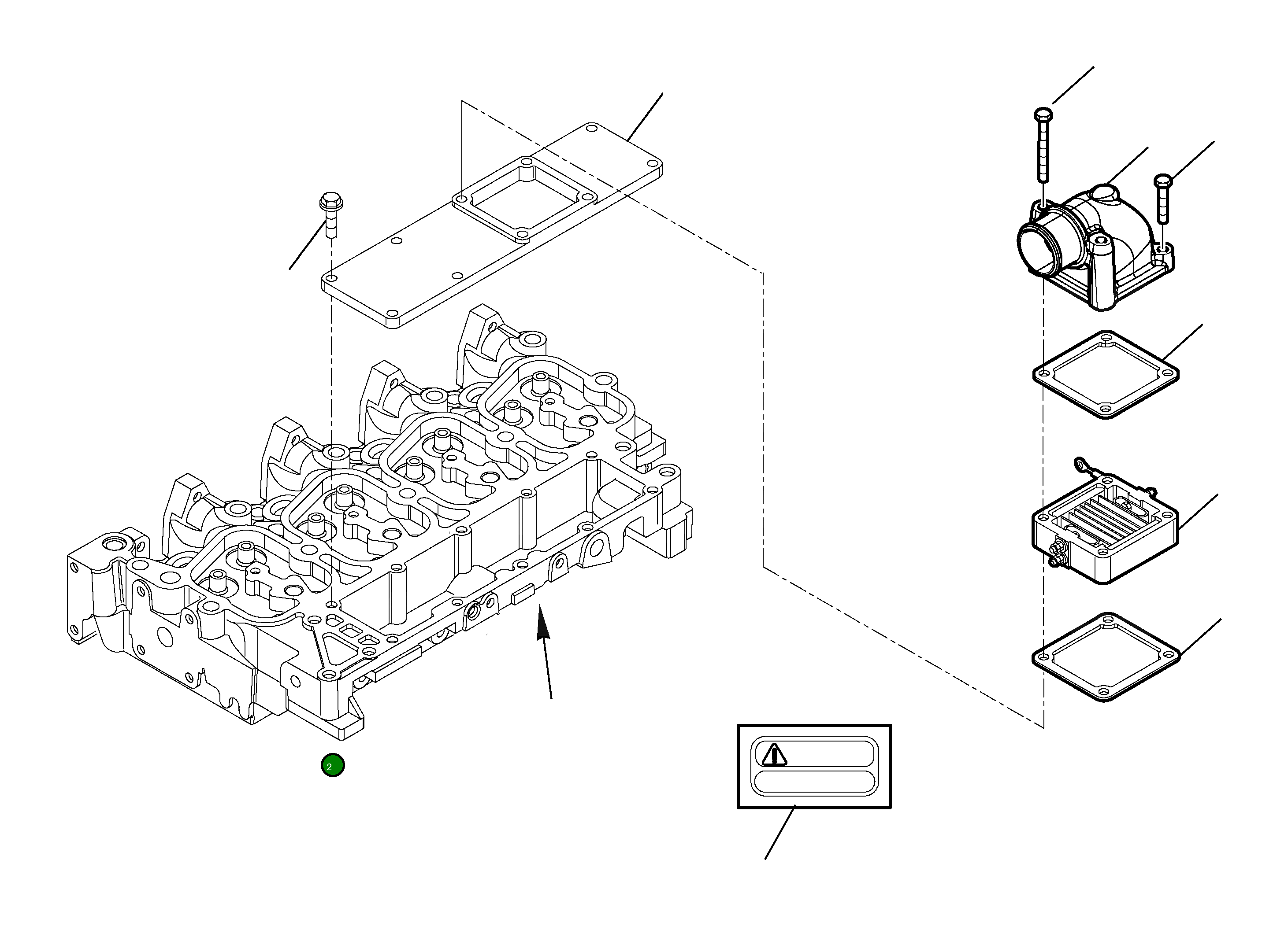 Болт EA4899039 Komatsu