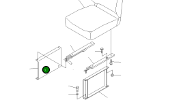 Крышка 201-54-61381 Komatsu