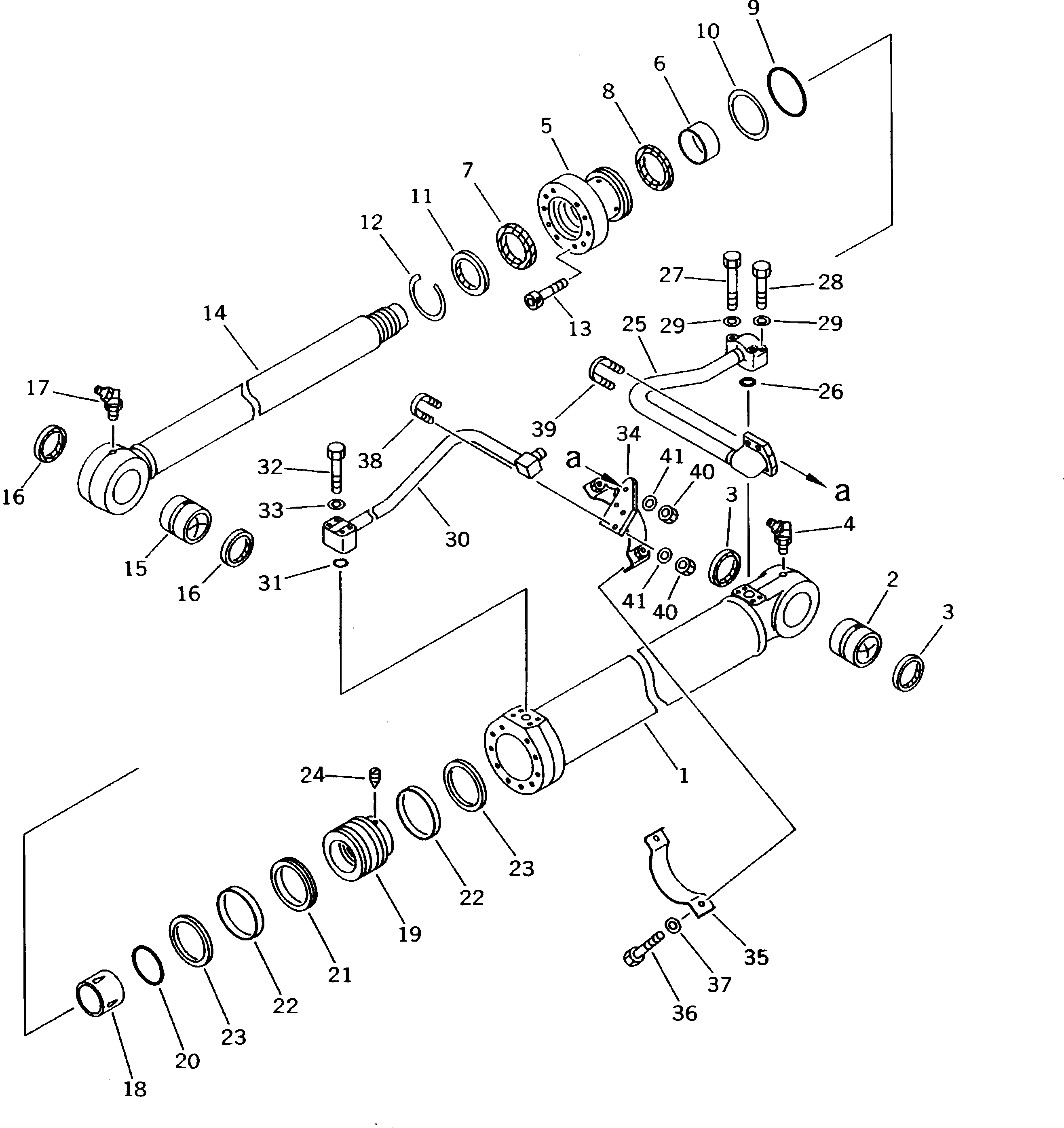 Кольцо уплотнительное (O-Ring) 20G-63-K1240 Komatsu