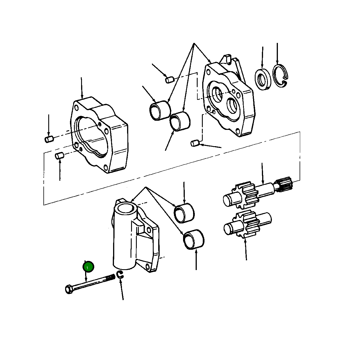 Болт 1031 822 C1 Komatsu