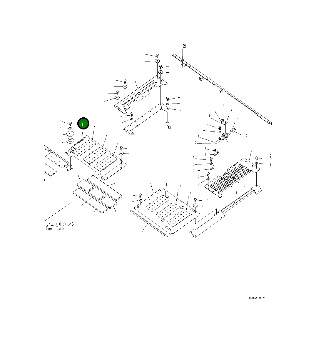 Крышка 20Y-54-76510 Komatsu
