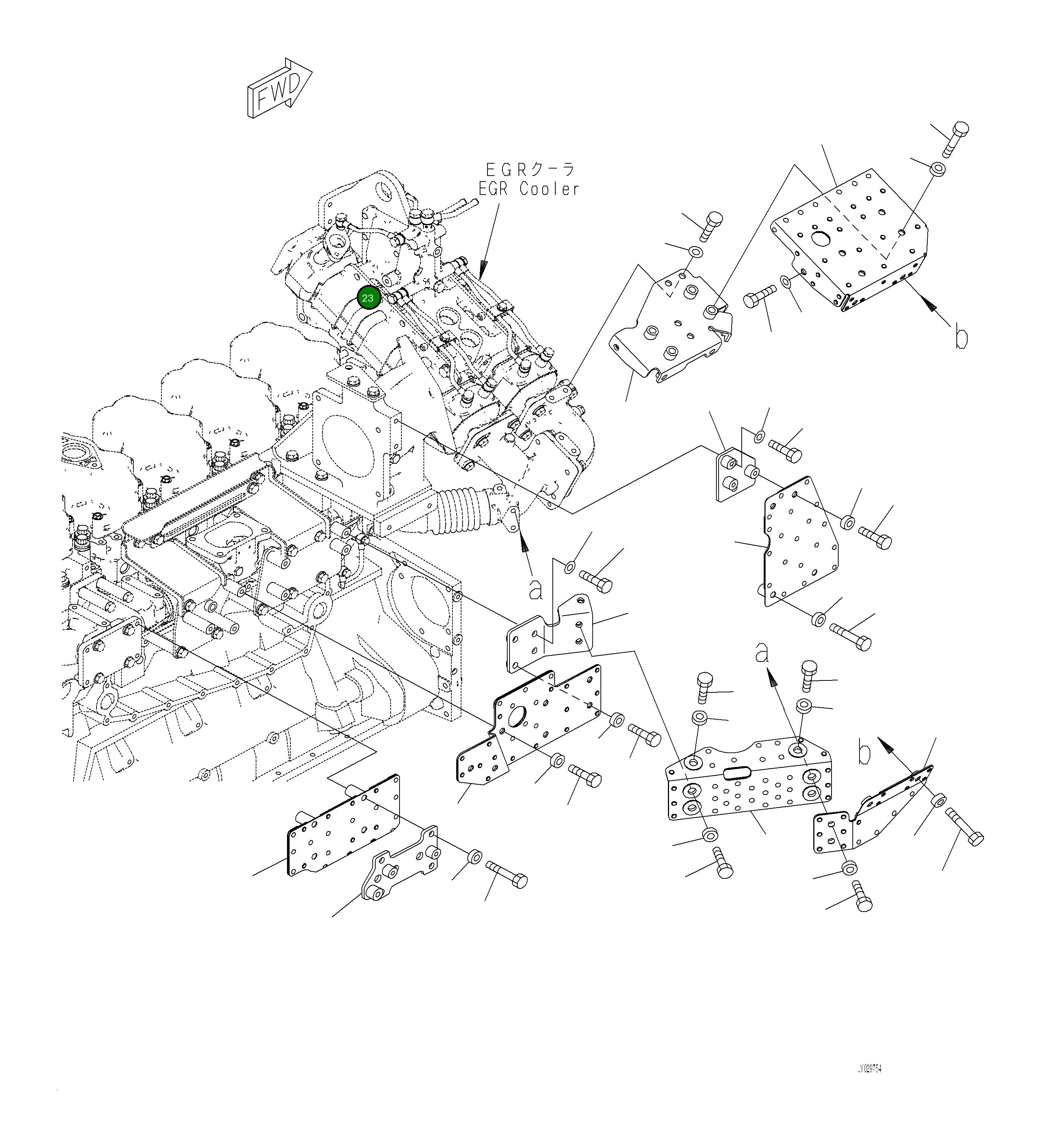 Крышка 6262-11-8690 Komatsu