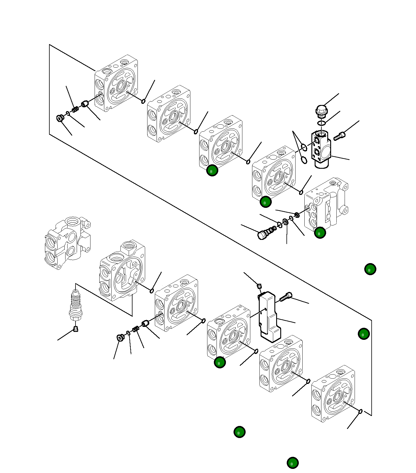 Кольцо уплотнительное (O-Ring) 890001272 Komatsu