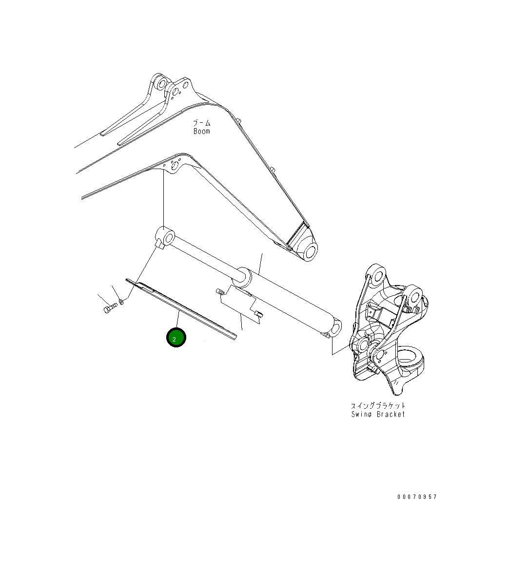 Крышка 22L-62-23130 Komatsu
