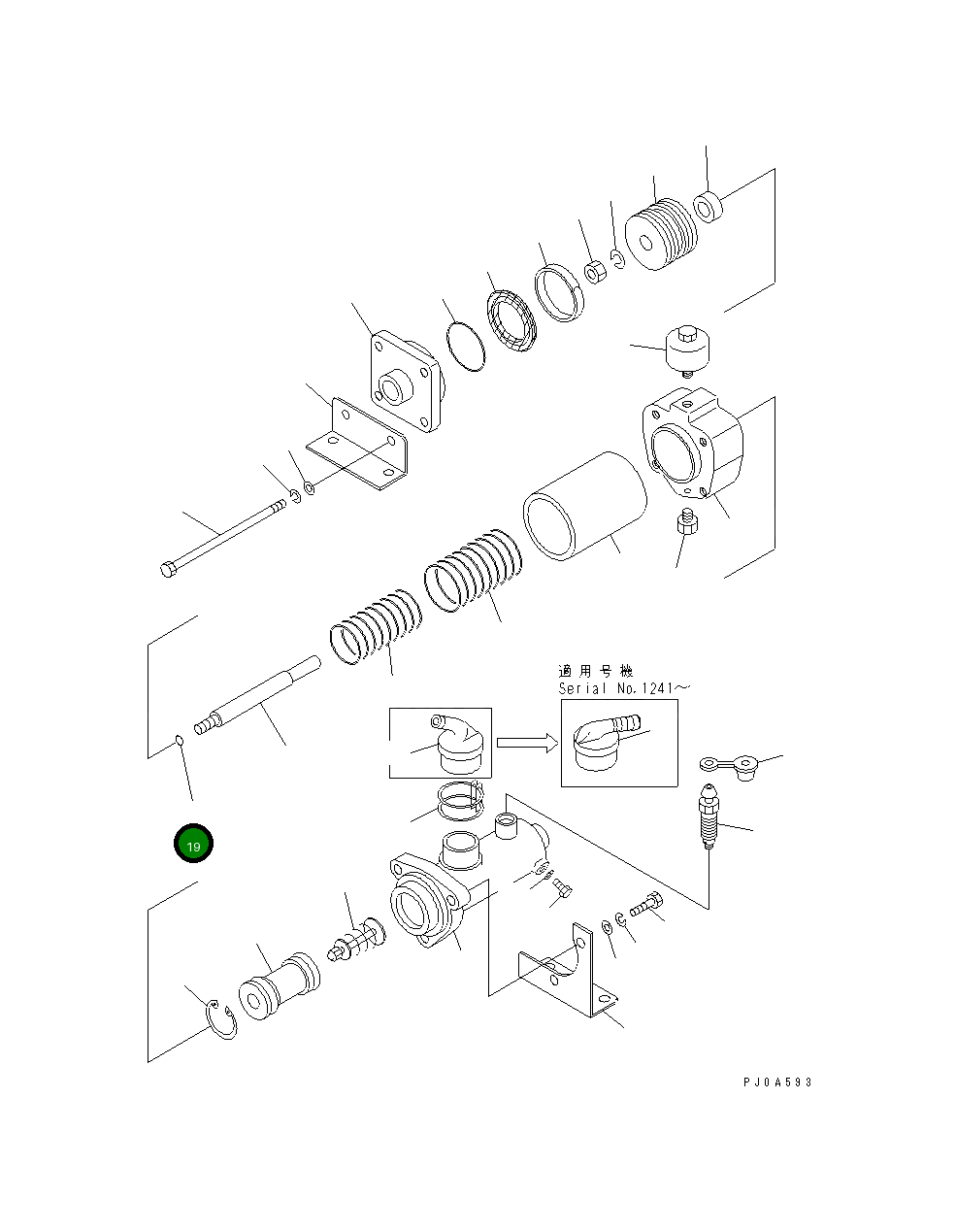 Кольцо уплотнительное (O-Ring) MY599-8054-30 Komatsu