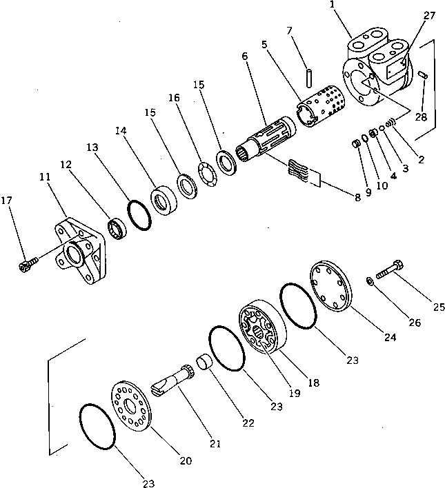 Болт JK0024-0840  Komatsu