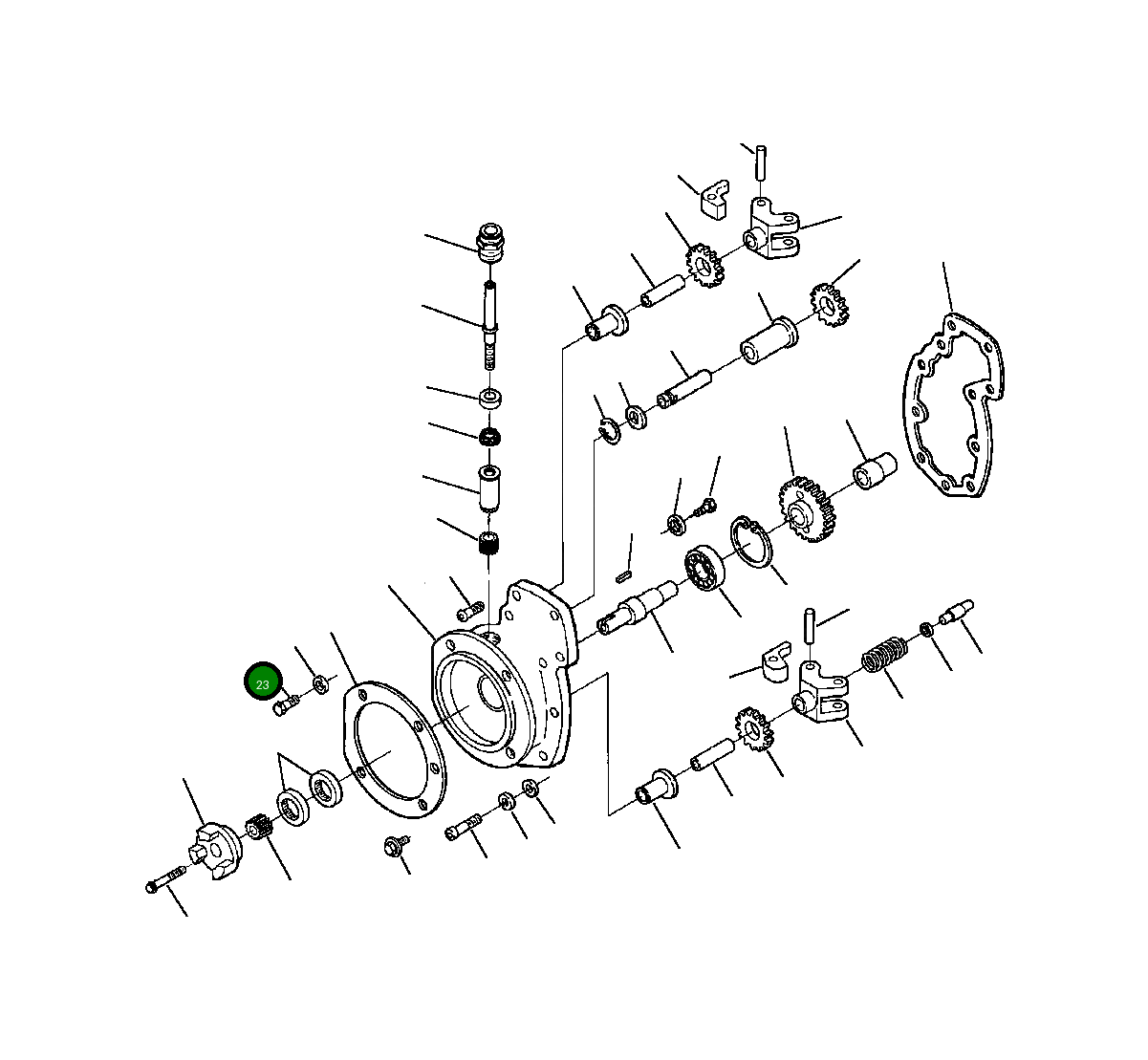 Болт 1238 005 H1 Komatsu