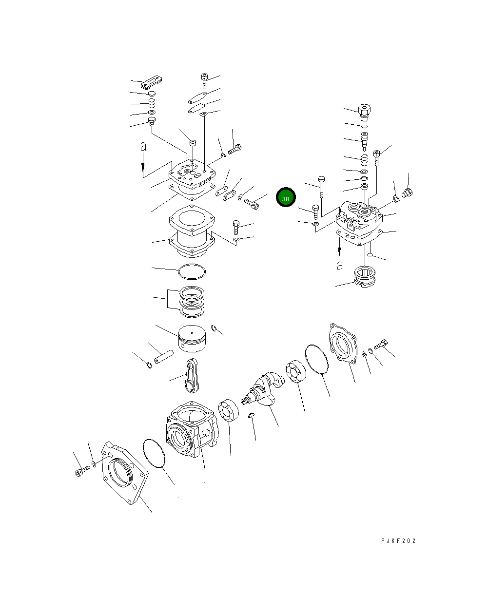 Болт DK010206-1440 Komatsu