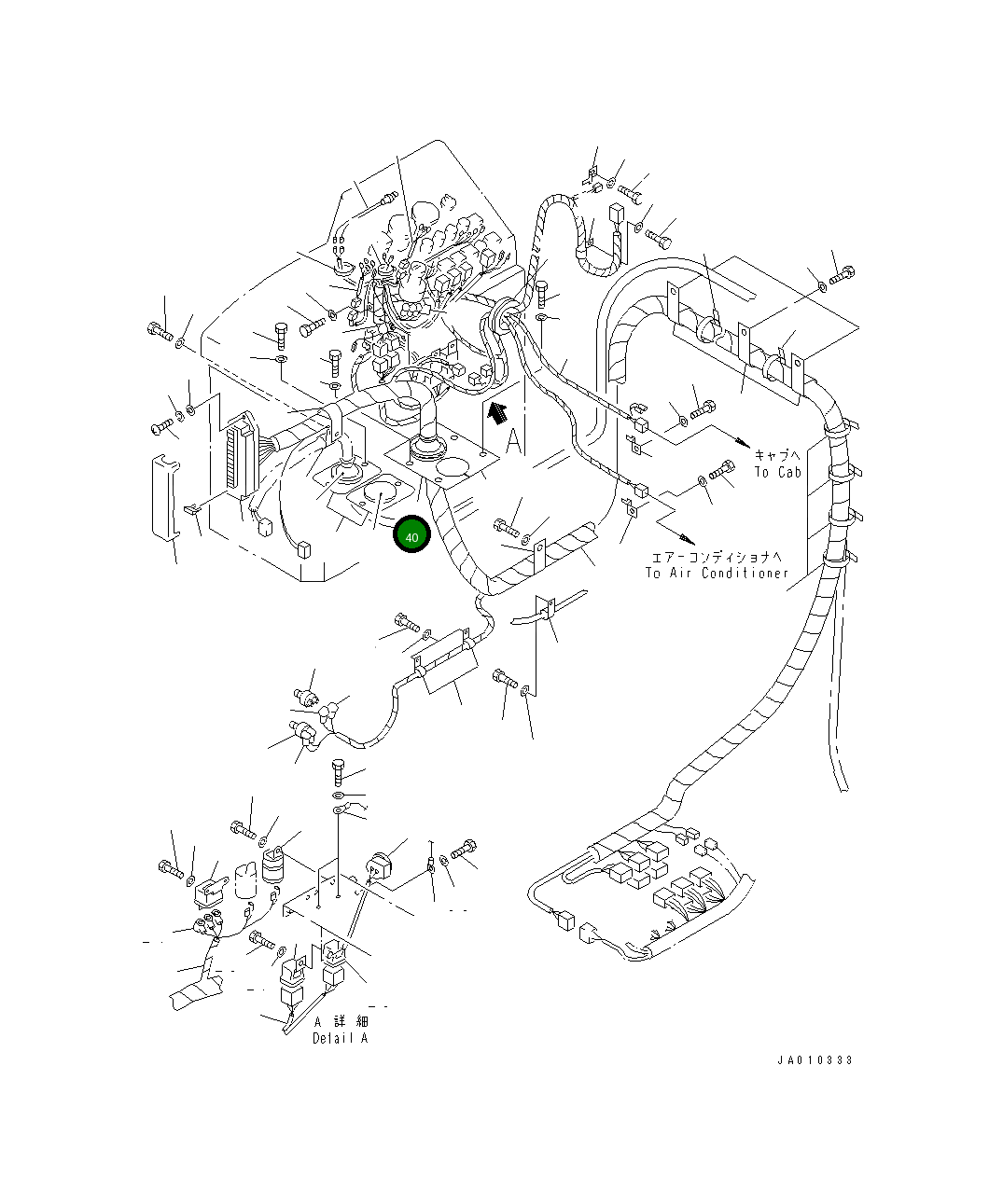 Крышка 235-06-49530  Komatsu