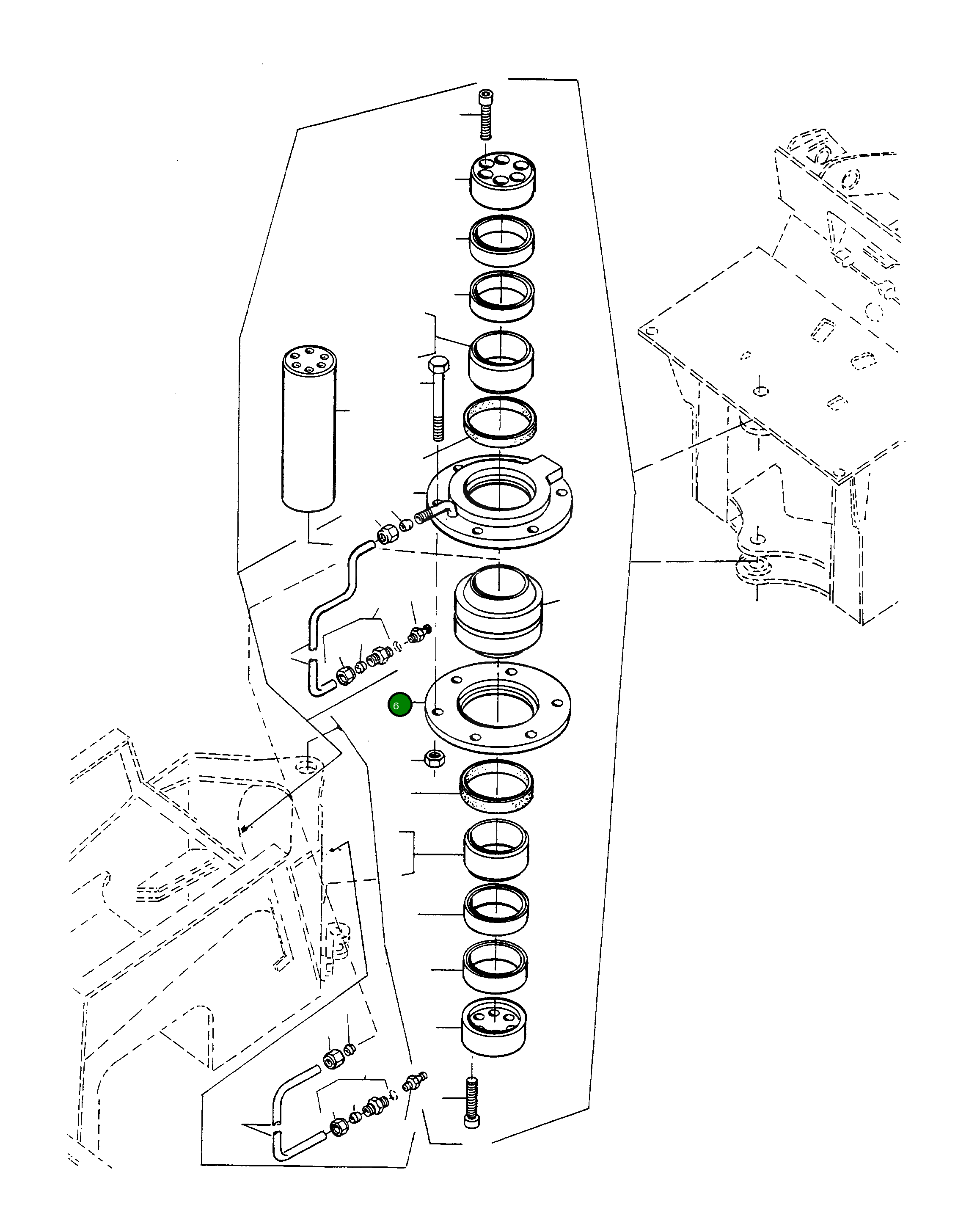 Крышка 4210387M1 Komatsu