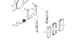Крышка 22U-03-22290 Komatsu
