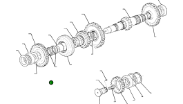Кольцо MI3182783 Komatsu
