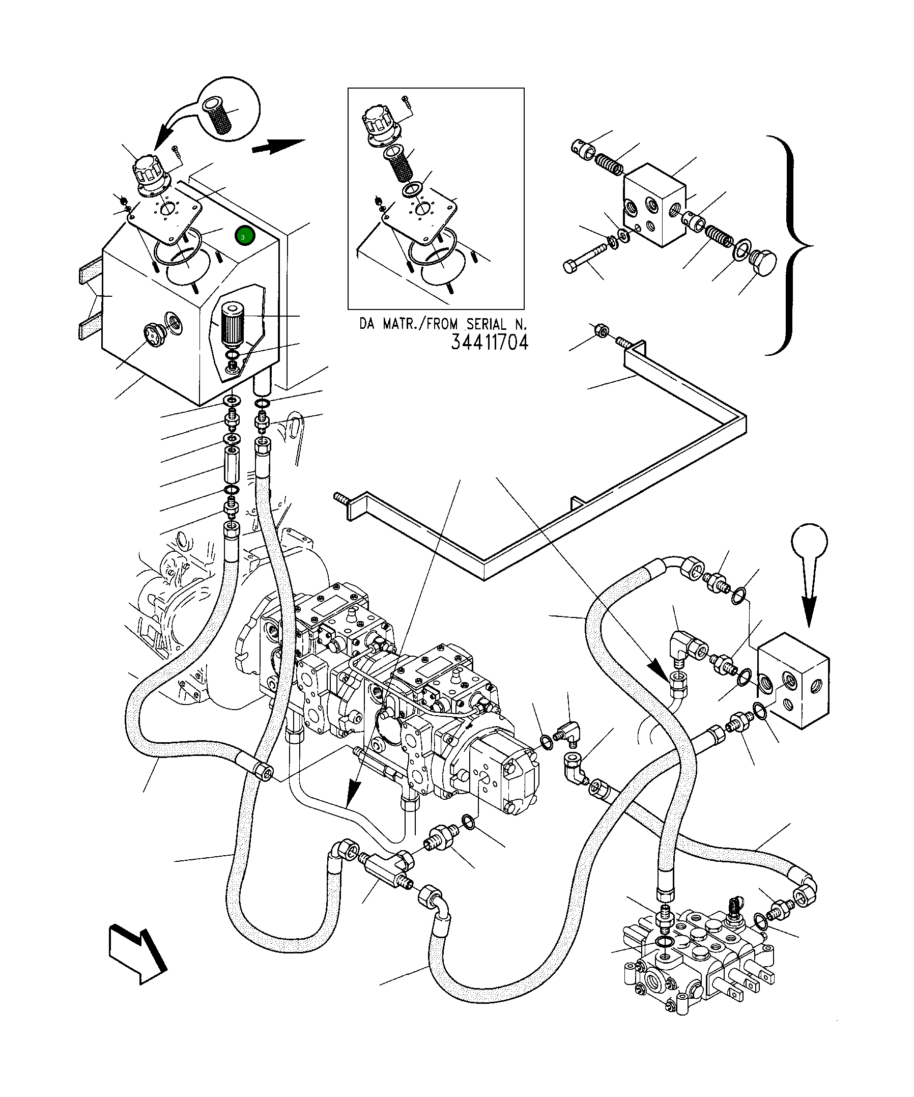 Кольцо уплотнительное (O-Ring) 885021246  Komatsu