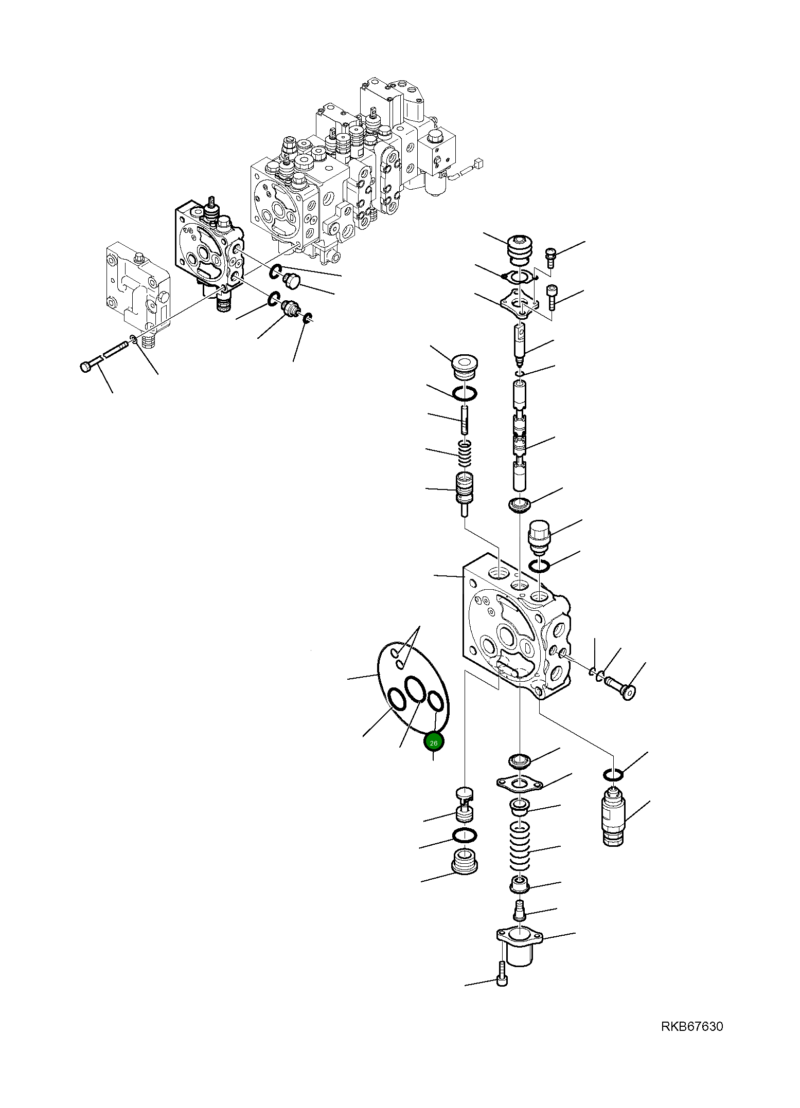 Кольцо уплотнительное (O-Ring) 07002-12120 Komatsu